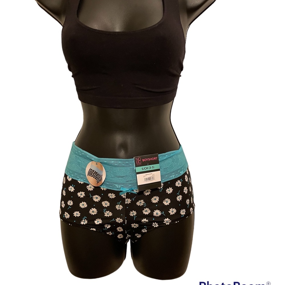 NWT NOBO Boyshorts 3 pair Assorted Pack M (7-9).
